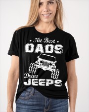 BEST DADS DRIVE J33pS Classic T-Shirt apparel-classic-tshirt-lifestyle-front-101