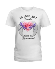DRAGONFLY AS LONG AS I BREATHE - BEST SELLER Ladies T-Shirt tile