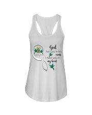 HUMMINGBIRD GOD HAS YOU IN HIS ARMS - BEST SELLER Ladies Flowy Tank tile