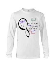 DRAGONFLY GOD HAS YOU IN HIS ARMS - BEST SELLER Long Sleeve Tee tile