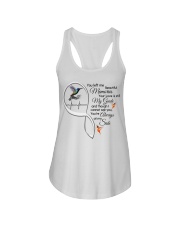 Hummingbird On Lady Hand Heartbeat Infinity - LTE Ladies Flowy Tank tile