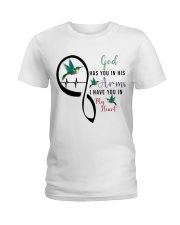 HUMMINGBIRD GOD HAS YOU IN HIS ARMS - BEST SELLER Ladies T-Shirt tile