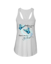 BUTTERFLY GOD HAS YOU IN HIS ARMS - BEST SELLER Ladies Flowy Tank tile