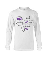 DRAGONFLY GOD HAS YOU IN HIS ARMS - BEST SELLER Long Sleeve Tee tile