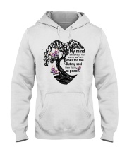 Gem Butterflies Tree Of Life My Mind - LTE Hooded Sweatshirt tile