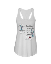 HUMMINGBIRD I WILL CARRY YOU WITH ME - BEST SELLER Ladies Flowy Tank tile