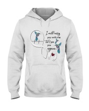 HUMMINGBIRD I WILL CARRY YOU WITH ME - BEST SELLER Hooded Sweatshirt tile