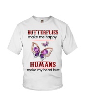 BUTTERFLY MAKE ME HAPPY - BEST SELLER Youth T-Shirt tile