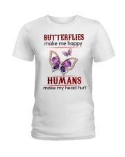 BUTTERFLY MAKE ME HAPPY - BEST SELLER Ladies T-Shirt tile