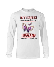 BUTTERFLY MAKE ME HAPPY - BEST SELLER Long Sleeve Tee tile