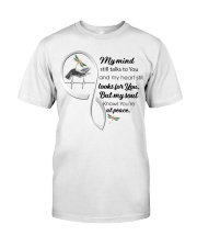 Dragonfly On Hand Infinity Heartbeat - LTE Classic T-Shirt front