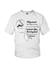 Dragonfly On Hand Infinity Heartbeat - LTE Youth T-Shirt tile