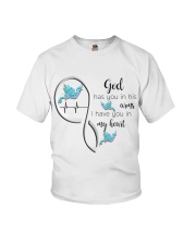 HUMMINGBIRD GOD HAS YOU IN HIS ARMS - BEST SELLER Youth T-Shirt tile