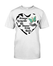 Blue Butterfly No Longer By My Side Classic T-Shirt front