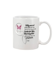 Butterflies Pink Shape Cancer Symbol - LTE Mug tile