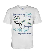 DRAGONFLY YOU CAME TO SAY HELLO - BEST SELLER V-Neck T-Shirt tile