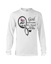 Purple Butterfly God Has You - LTE Long Sleeve Tee tile