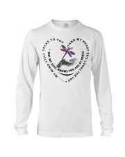 Purple Pink Mandala Dragonfly On Lady Hand - LTE Long Sleeve Tee tile