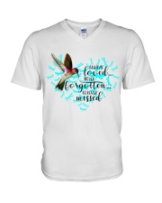 HUMMINGBIRD ALWAYS LOVED - BEST SELLER V-Neck T-Shirt tile