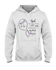 DRAGONFLY GOD HAS YOU IN HIS ARMS - BEST SELLER Hooded Sweatshirt tile
