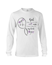 DRAGONFLY GOD HAS YOU IN HIS ARMS - BEST SELLER Long Sleeve Tee tile