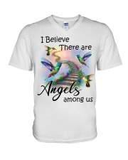 Hummingbird Angels PT0135 V-Neck T-Shirt tile