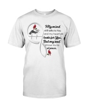 Red Bird On Hand Infinity Heartbeat - LTE Classic T-Shirt front