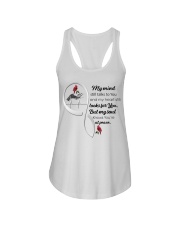 Red Bird On Hand Infinity Heartbeat - LTE Ladies Flowy Tank tile