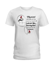 Red Bird On Hand Infinity Heartbeat - LTE Ladies T-Shirt tile