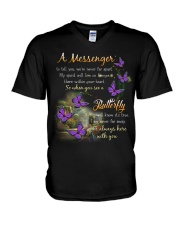 Butterfly A Messenger To Tell You SB3760 V-Neck T-Shirt tile