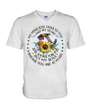 Hummingbird My Mind Still Talk You FT0002 V-Neck T-Shirt tile