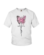 Butterfly Pink Cc Awareness Faith - LTE Youth T-Shirt tile