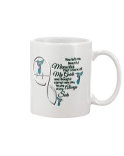 HUMMINGBIRD YOU LEFT ME - BEST SELLER Mug tile