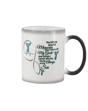 HUMMINGBIRD YOU LEFT ME - BEST SELLER Color Changing Mug tile