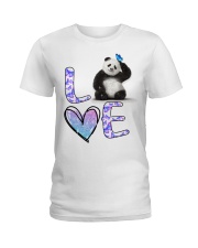 PANDA LOVE - BEST SELLER Ladies T-Shirt tile