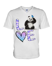 PANDA LOVE - BEST SELLER V-Neck T-Shirt tile