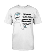 Blue Butterflies Infinity Love - LTE Classic T-Shirt front