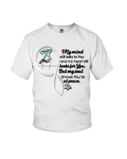 Blue Butterflies Infinity Love - LTE Youth T-Shirt tile