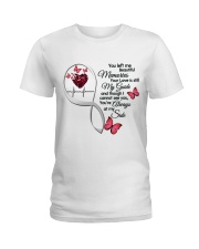 BUTTERFLY HEART GEM YOU LEFT ME - BEST SELLER Ladies T-Shirt tile