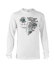 Blue Hummingbird You Left Me Long Sleeve Tee tile