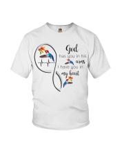 HUMMINGBIRD GOD HAS YOU IN HIS ARMS - BEST SELLER Youth T-Shirt tile