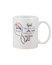 HUMMINGBIRD GOD HAS YOU IN HIS ARMS - BEST SELLER Mug tile