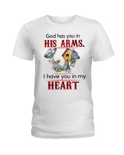 Butterfly God Has You In His Arms SB3525 Ladies T-Shirt tile