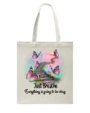 Butterfly Just Breathe PT0137 Tote Bag tile