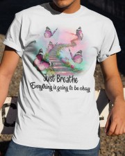 Butterfly Just Breathe PT0137 Classic T-Shirt apparel-classic-tshirt-lifestyle-28