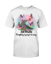 Butterfly Just Breathe PT0137 Classic T-Shirt front