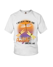 Dragonfly I Believe There Are Angels - LTE Youth T-Shirt tile