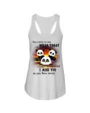 PANDA YOU CAME TO SAY HELLO - BEST SELLER Ladies Flowy Tank tile
