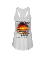 HUMMINGBIRD YOU CAME TO SAY HELLO - BEST SELLER Ladies Flowy Tank tile