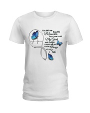 BUTTERFLY YOU LEFT ME - BEST SELLER Ladies T-Shirt tile